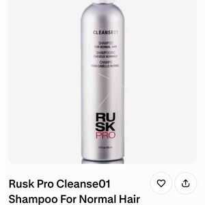 Rusk Pro Cleanse01 Shampoo for Normal Hair - Silver